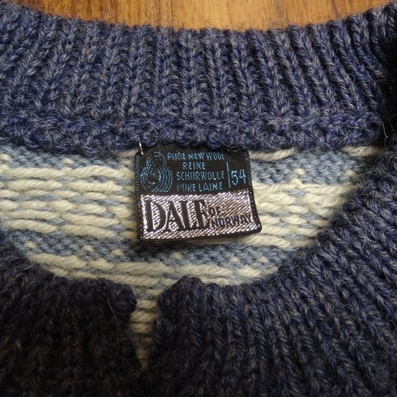 Dale of Norway Sweater Cardigan Fair Isle Size 54 - Picture 3 of 10